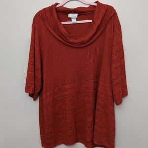 Cowl neck sweater